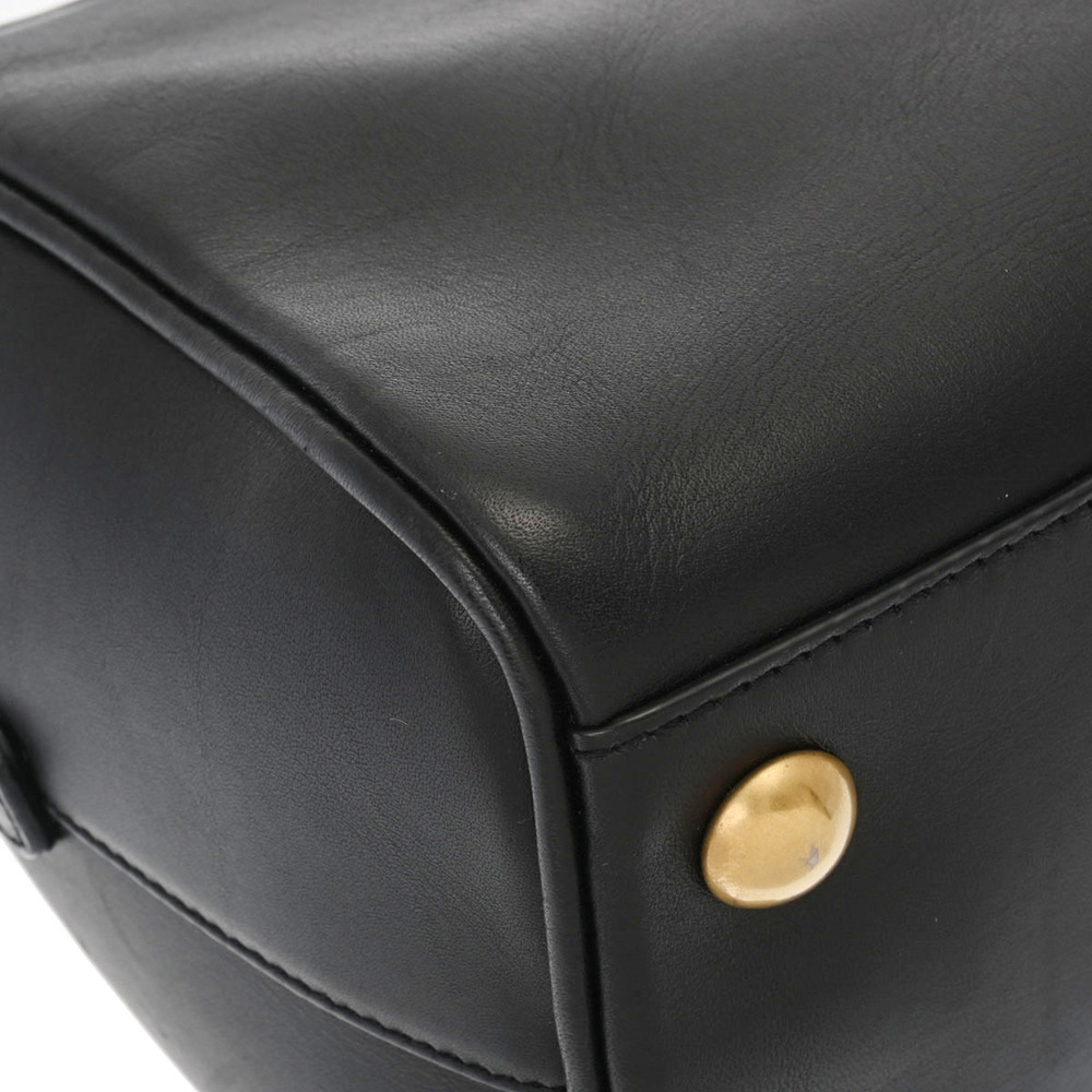 SAINT LAURENT Duffle Bag Black Leather - Picture 6 of 11